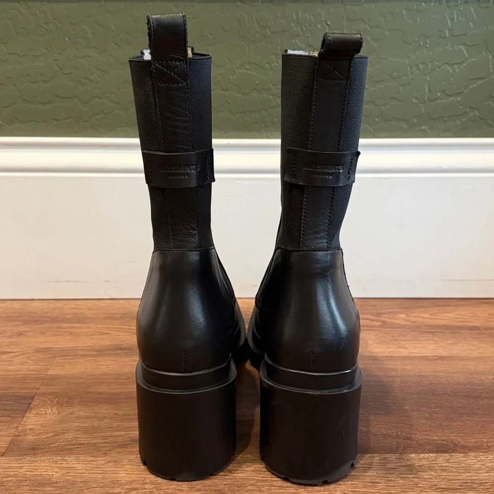 New All Saints Skarlet Chelsea Boots